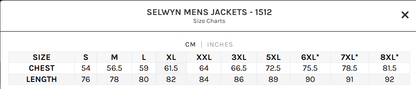SELWYN MENS JACKETS - 1512