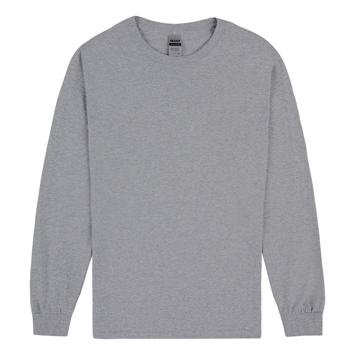 5400 Gildan Heavy Cotton Adult Long Sleeve T-Shirt – image 1 | JuJu Print New Zealand