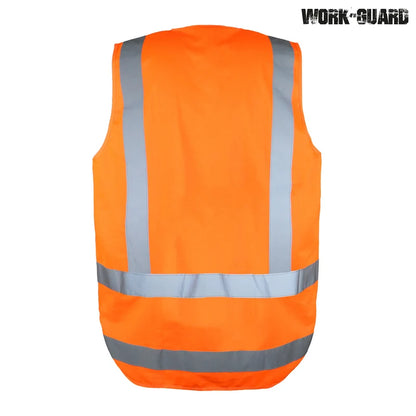 R462X Work-Guard Hi Visibility Safety Vest Day/Night
