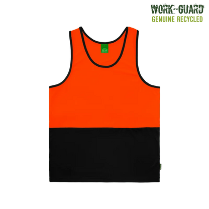 R491X Work-Guard Recycled Hi Vis Singlet