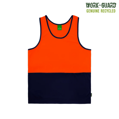 R491X Work-Guard Recycled Hi Vis Singlet