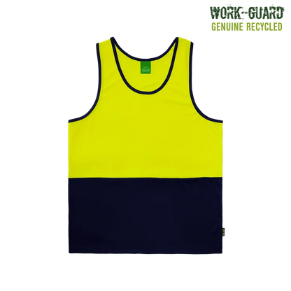 R491X Work-Guard Recycled Hi Vis Singlet
