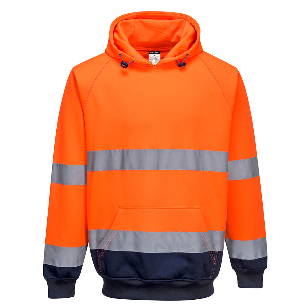 B316 Portwest Hi-Vis Contrast Hoodie – image 1 | JuJu Print New Zealand
