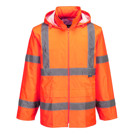 H440 Portwest Hi-Vis Waterproof Rain Jacket – image 1 | JuJu Print New Zealand