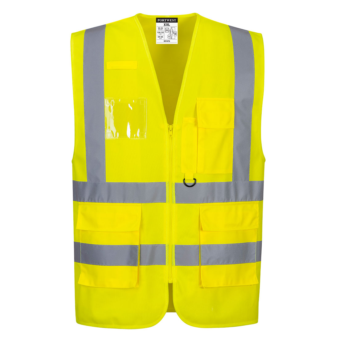 Portwest MV476 Hi-Vis Executive Vest in Yellow