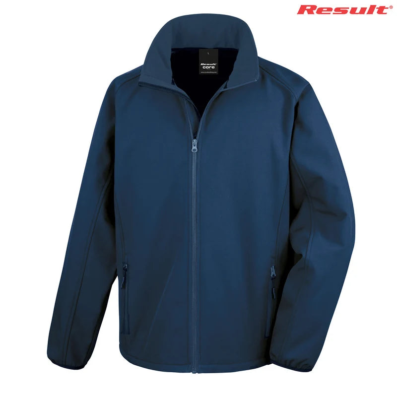 R231M/R901M Result Adult Printable Softshell Jacket – image 3 | JuJu Print New Zealand