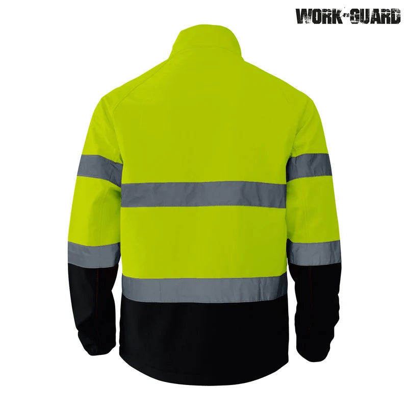 R450X Work-Guard Printable D/N Safety Softshell Jacket – image 2 | JuJu Print New Zealand