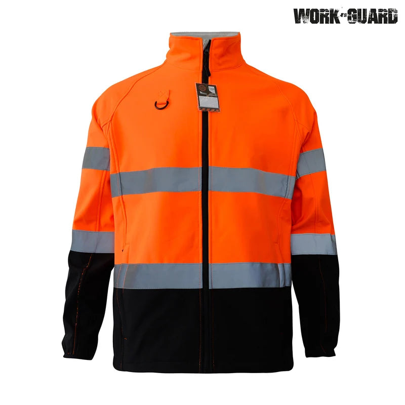 R450X Work-Guard Printable D/N Safety Softshell Jacket – image 3 | JuJu Print New Zealand