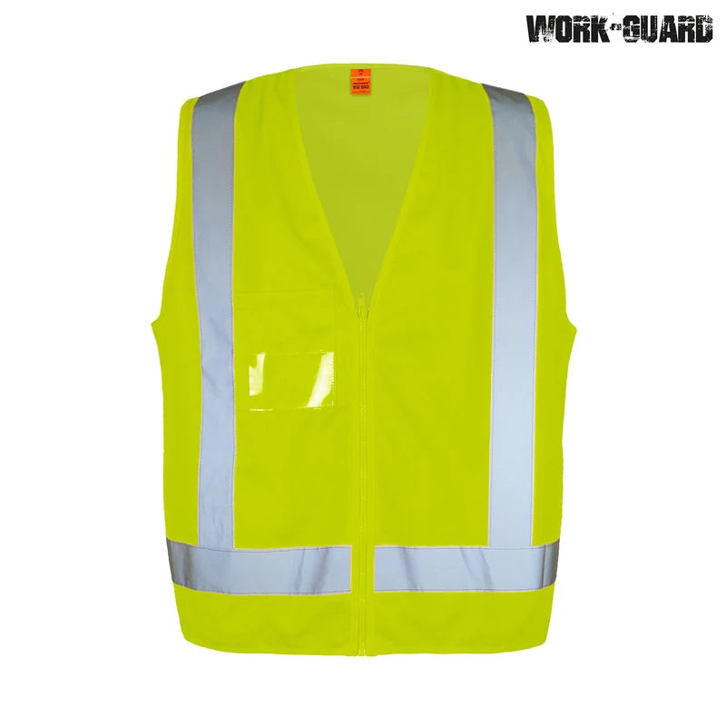 R462X Work-Guard Hi Visibility Safety Vest Day/Night – image 3 | JuJu Print New Zealand