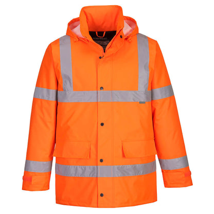 S460 Portwest Hi-Vis Waterproof Traffic Jacket – image 1 | JuJu Print New Zealand